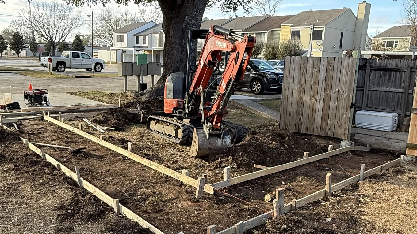 Concrete contractor in Broussard, LA